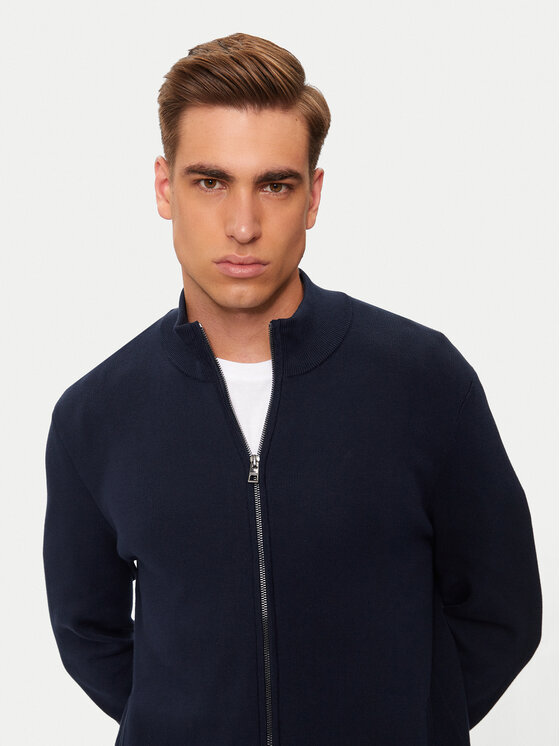 Michael Kors Michael Kors Sweter CH360AG469 Granatowy Regular Fit
