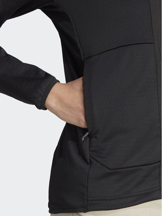 adidas adidas Mikina Terrex Xperior IB1823 Černá Slim Fit