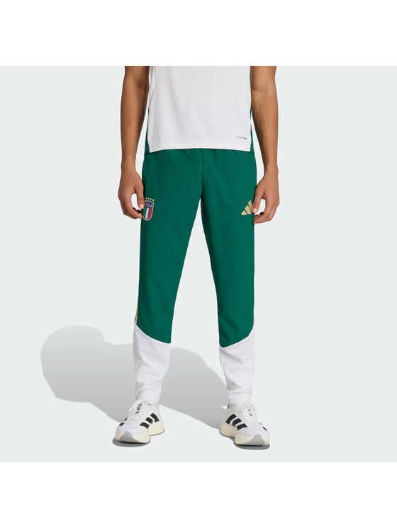 adidas Męskie Spodnie materiałowe, rozmiar XL, Zielone, 161631