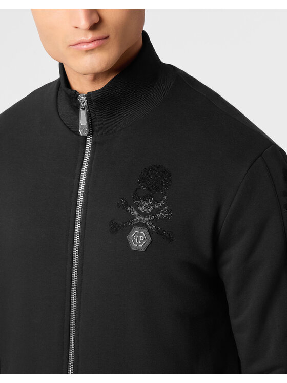 PHILIPP PLEIN PHILIPP PLEIN Kurtka puchowa 24661 Czarny Regular Fit