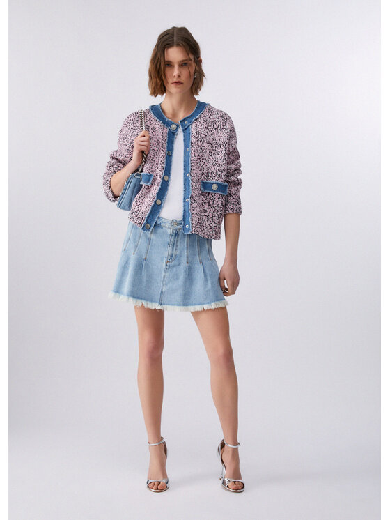 Liu Jo Liu Jo Cardigan WA6084MA70RL9048 Rosa Regular Fit