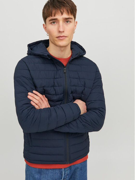 Jack&Jones Jack&Jones Kurtka przejściowa Recycle 12235898 Granatowy Regular Fit