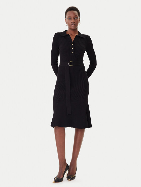 Marciano Guess Marciano Guess Трикотажна сукня 5BGK07 5891Z Чорний Slim Fit