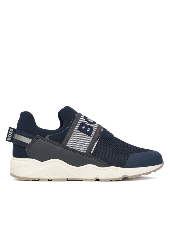 BOSS BOSS Sneakersy J52556 M Tmavomodrá
