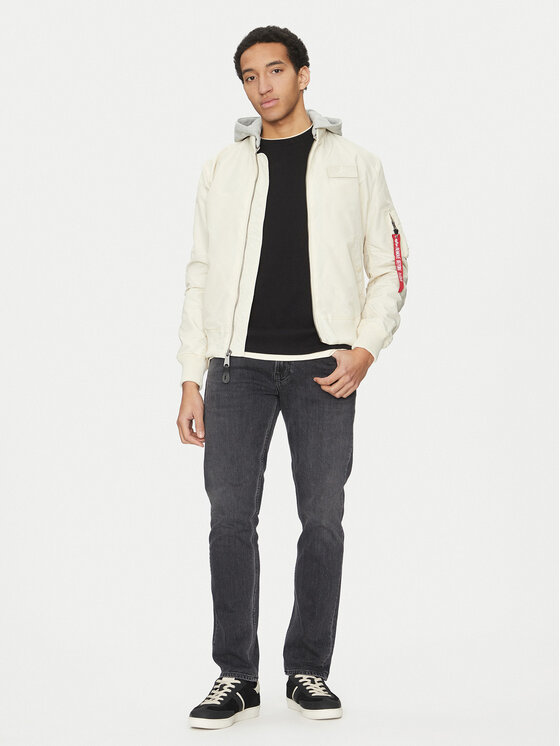 Alpha Industries Alpha Industries Bunda bomber Ma-1 196108 Béžová Regular Fit