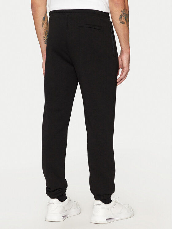 KARL LAGERFELD KARL LAGERFELD Spodnie dresowe 705464 551900 Czarny Regular Fit