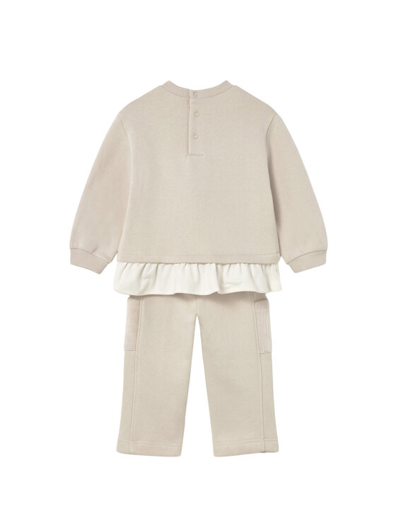 Mayoral Mayoral Φόρμα 2843 Μπεζ Regular Fit