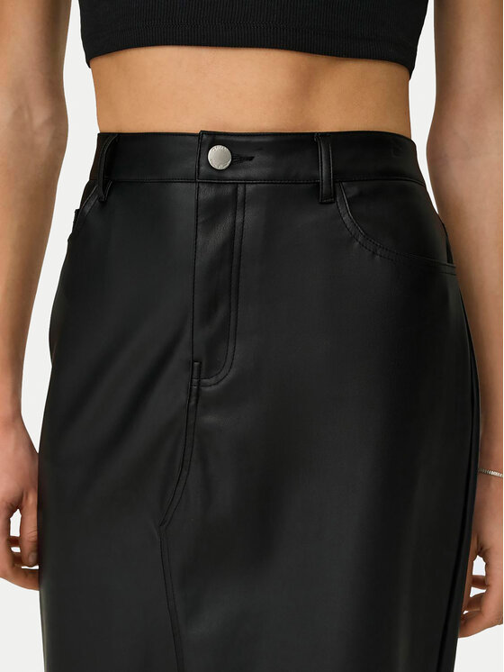 ONLY ONLY Gonna in similpelle Kiri 15324778 Nero Regular Fit