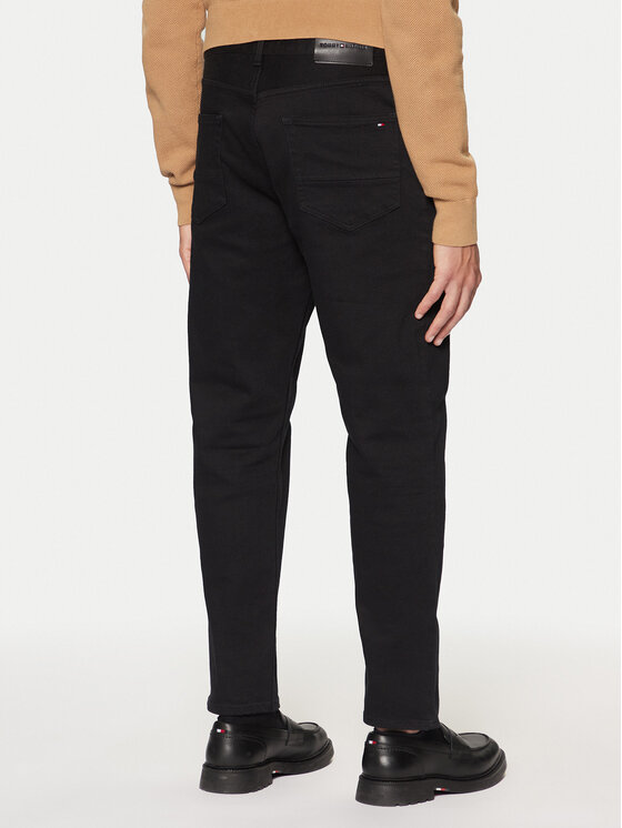 Tommy Hilfiger Tommy Hilfiger Džínsy Core Harlem MW0MW39040 Čierna Straight Fit