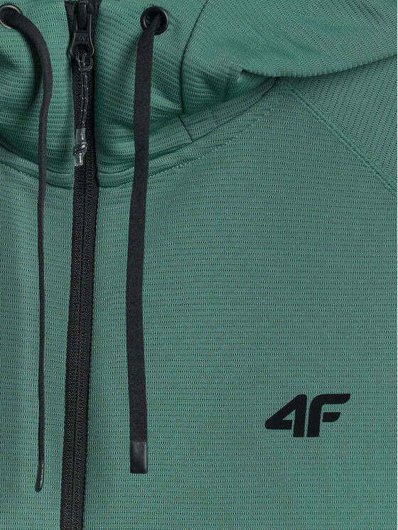 4F 4F Bluza techniczna NO LIMITS Turkusowy Regular Fit
