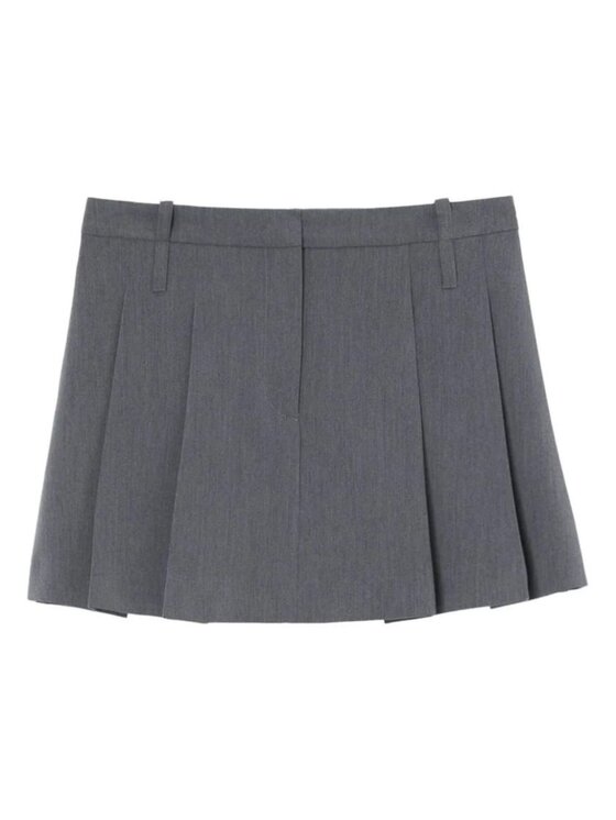 PINKO PINKO Spódnica midi Giudici donna fluido Szary Regular Fit
