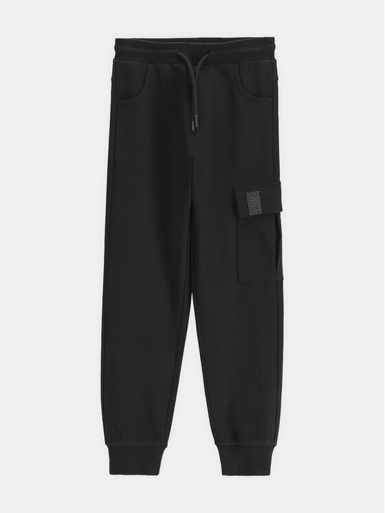 Coccodrillo Coccodrillo Jogginghose WC5120102VBA Schwarz Regular Fit