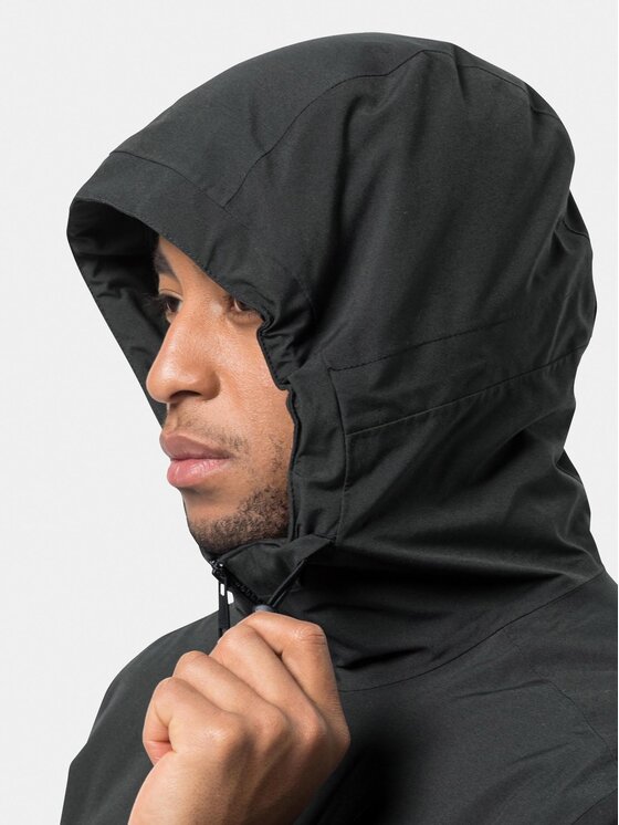 Jack Wolfskin Jack Wolfskin Kurtka zimowa Tempelhof Jkt 1115491 Czarny Regular Fit