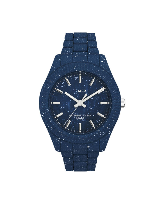 Timex Timex Zegarek Waterbury Ocean TW2V37400 Granatowy