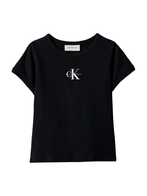 Calvin Klein Jeans Calvin Klein Jeans Póló LVCKSJB11G Fekete Regular Fit