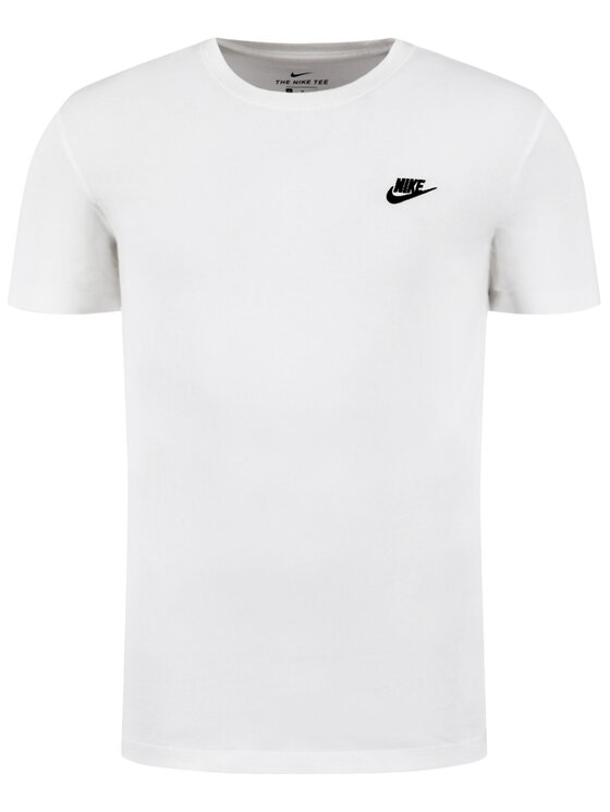 Nike Nike Tricou Sportswear Club AR4997 Alb Standard Fit