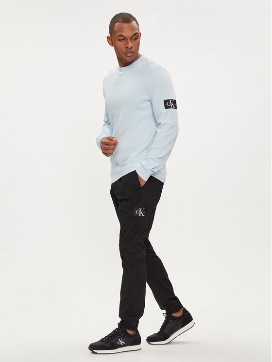 Calvin Klein Jeans Calvin Klein Jeans Joggery Badge J30J325114 Czarny Skinny Fit