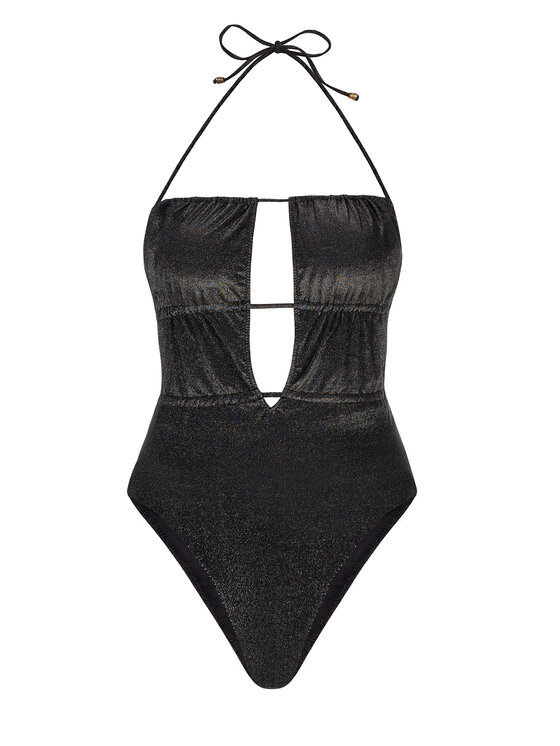 Miss Lou Miss Lou Costume da bagno J-LG1-CZ Nero