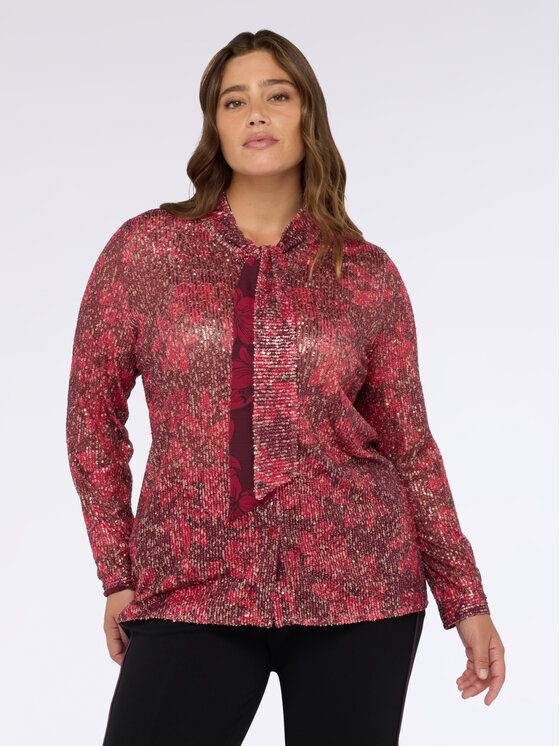 Fiorella Rubino Fiorella Rubino Camicia 5024T001428N0Z6 Bordeaux Regular Fit