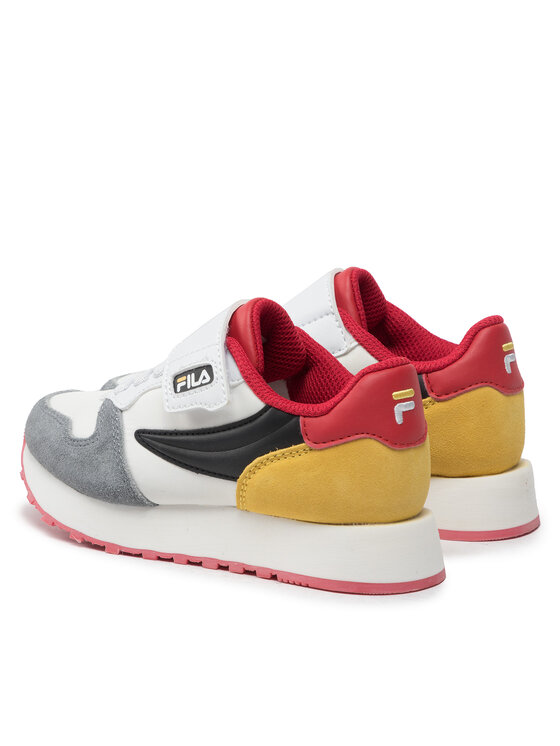 Sneakers Retroque Velcro Kids FFK0036.13056 Bianco...