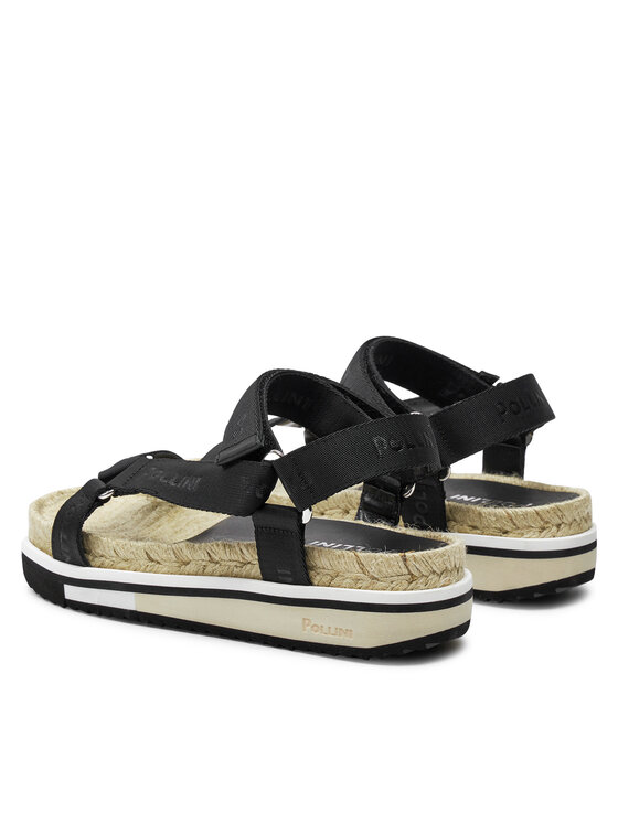 Pollini Pollini Espadrilky SA16655G0ITV0000 Černá