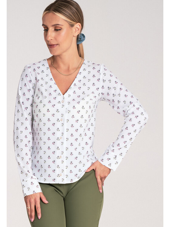 FIGL FIGLFIGL Blusa M1047 Multicolore Regular Fit