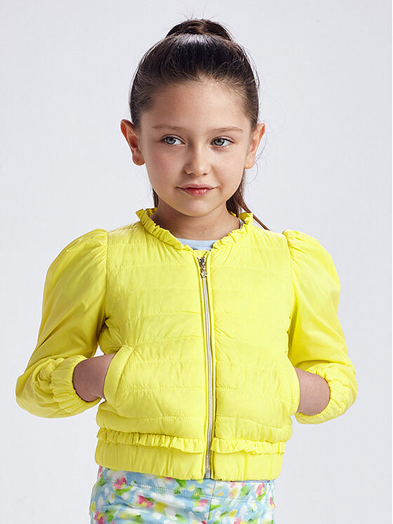 Giacca di transizione 3482 Giallo Regular Fit