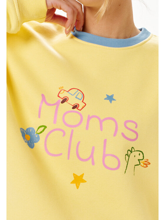 Mirons Mirons Bluza soft Żółty Regular Fit