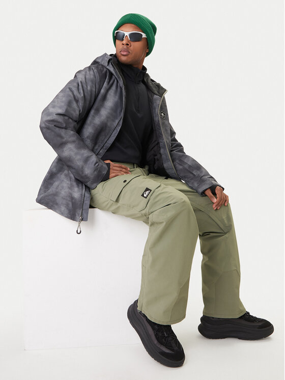 Quiksilver Quiksilver Штани для сноуборду Utility EQYTP03220 Зелений Modern Fit