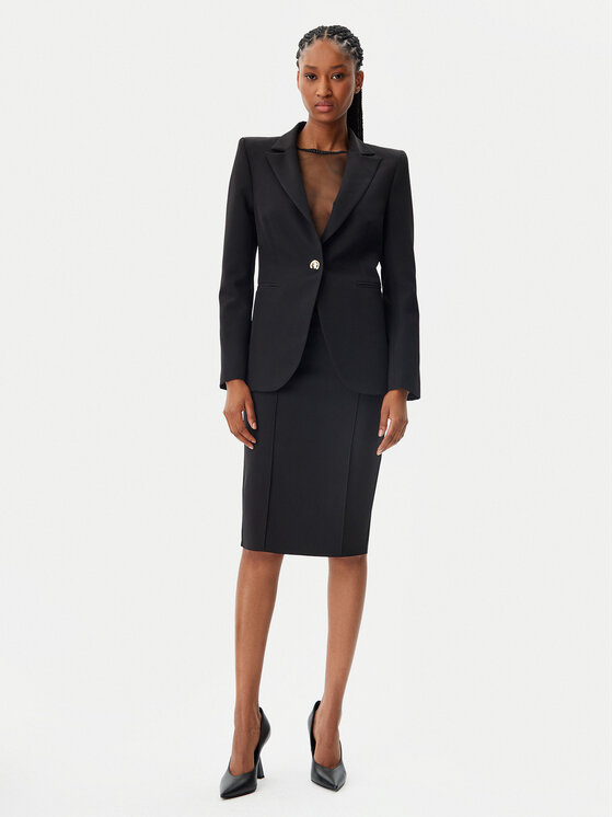 Rinascimento Rinascimento Ravno krilo CFC0122972003 Črna Regular Fit