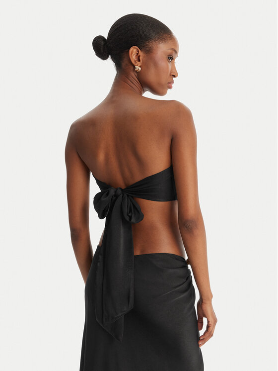 Bardot Bardot Топ Dylan 60307TB Чорний Slim Fit