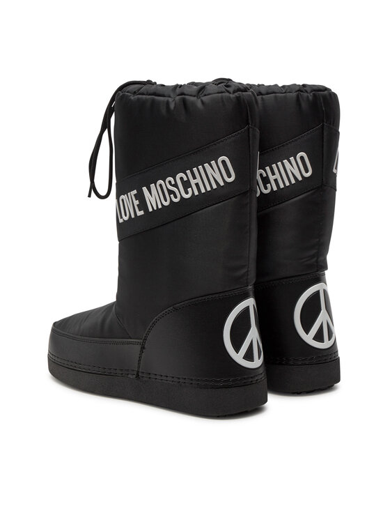 LOVE MOSCHINO LOVE MOSCHINO Čizme za snijeg JA24032G1LISA000 Crna