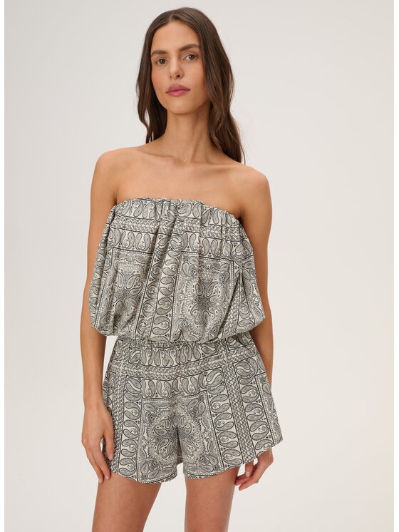 LEBRAND LEBRAND Top Azami Czarny Oversize