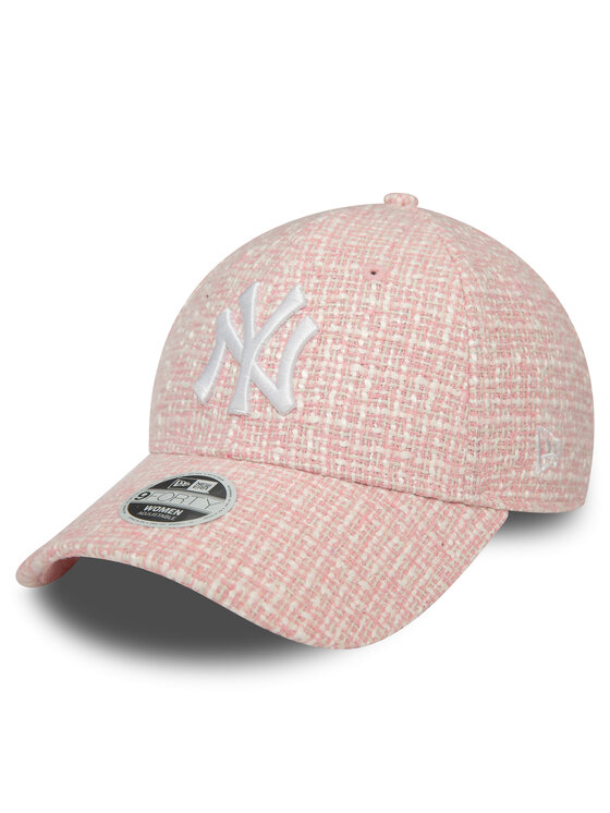 New Era New Era Czapka z daszkiem Wmns Summer Tweed Nyy 60434980 Różowy