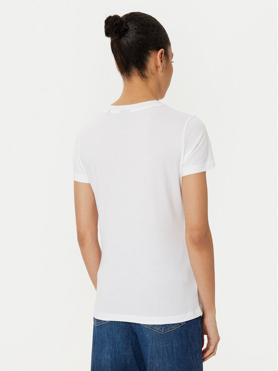 BOSS BOSS T-Shirt C_Esogo_2 50538826 Biały Regular Fit