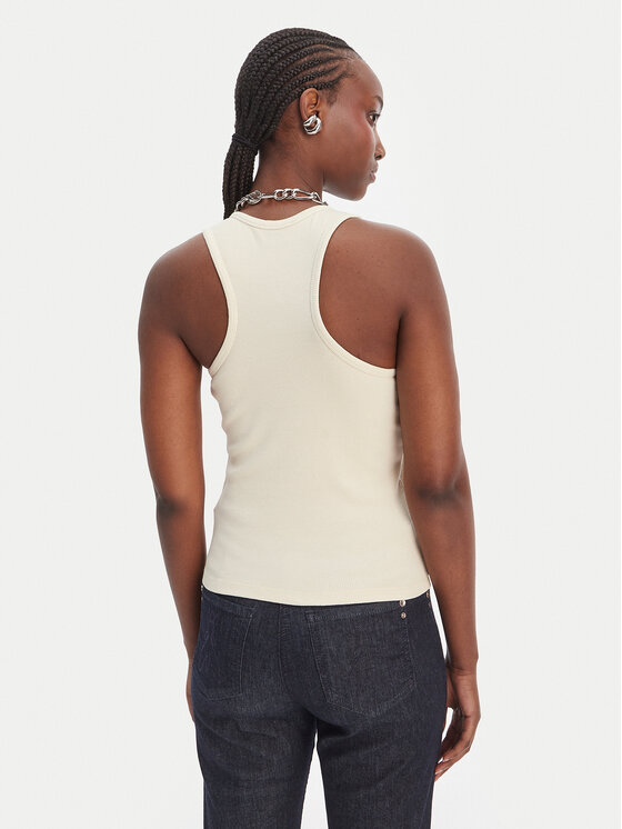 Patrizia Pepe Patrizia Pepe Top 8M1768/J373-W413 Bež Slim Fit