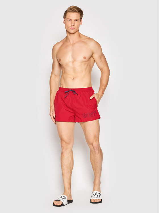 Pantaloncini da bagno Mooneye 50469280 Rosso