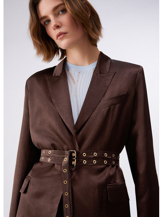 Liu Jo Liu Jo Giacca da abito CA6146T450AP9576 Marrone Regular Fit