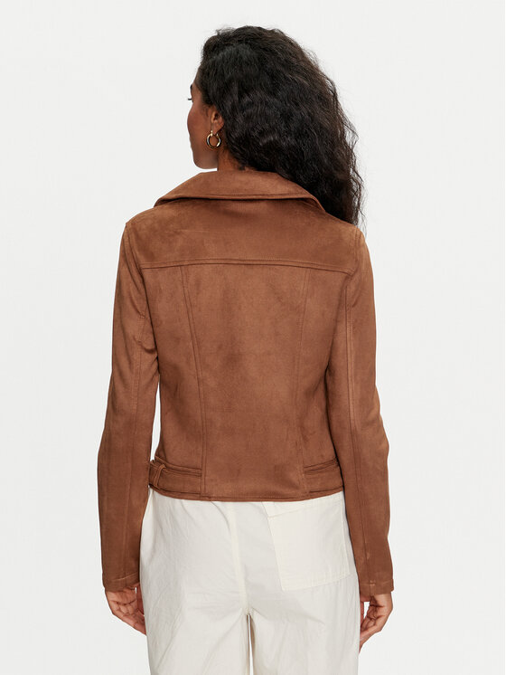 Vero Moda Vero Moda Μπουφάν από απομίμηση δέρματος Jose 10300938 Καφέ Regular Fit