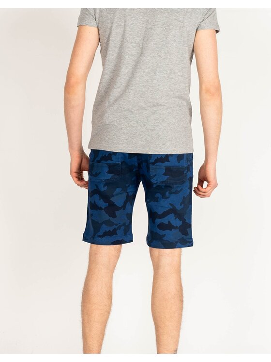 Pepe Jeans Pepe Jeans Σορτς PM800850 | Owen Short Camo Μπλε Regular Fit