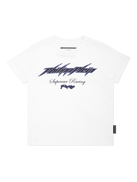 PHILIPP PLEIN PHILIPP PLEIN T-Shirt 28219 Biały Regular Fit