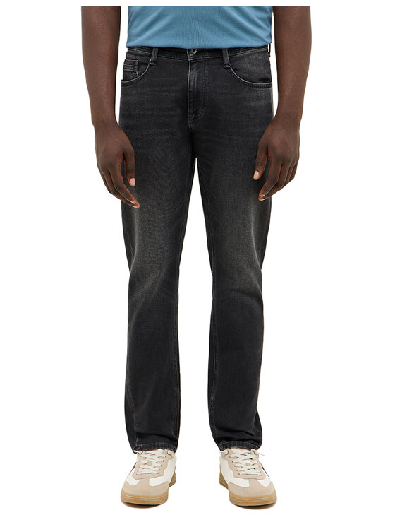 Mustang Mustang Jeansy Style Oregon Slim Czarny Slim Fit