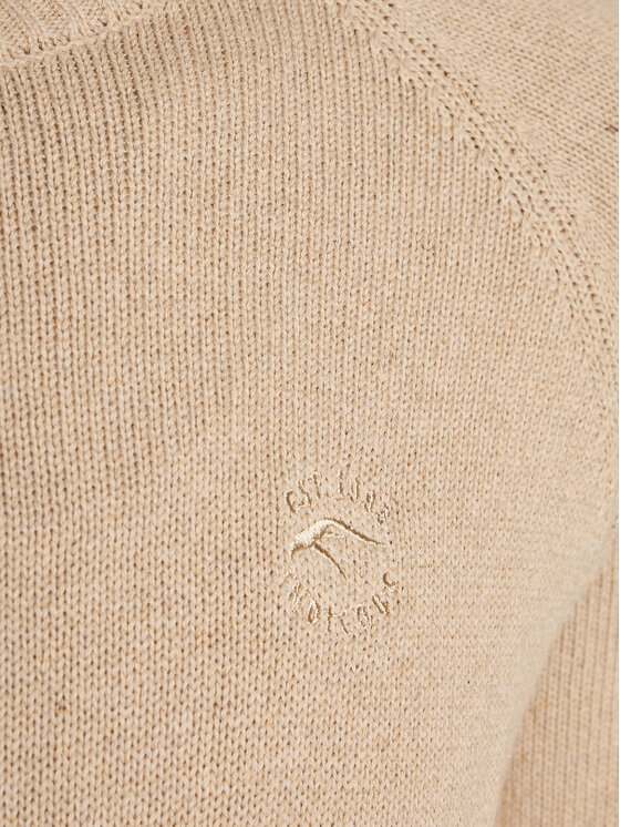 INDICODE INDICODE Pullover Santoro 35-718 Beige Regular Fit