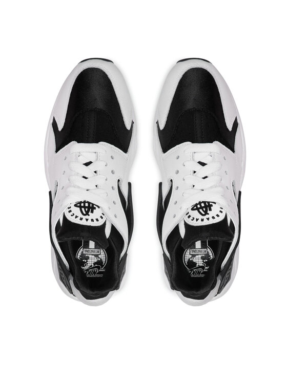 Huarache noir top blanc jordan