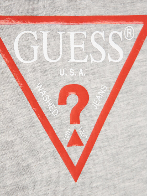 Guess Guess Bluse Core Line I84I09 K5M20 Grau Regular Fit