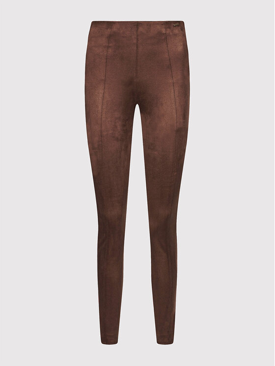 Guess Guess Pajkice Maya W1YB90 WE0L0 Rjava Slim Fit