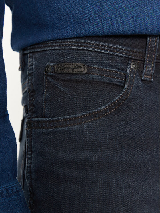 Lee Lee Jeans hlače Texas 112356792 Mornarsko modra Regular Fit