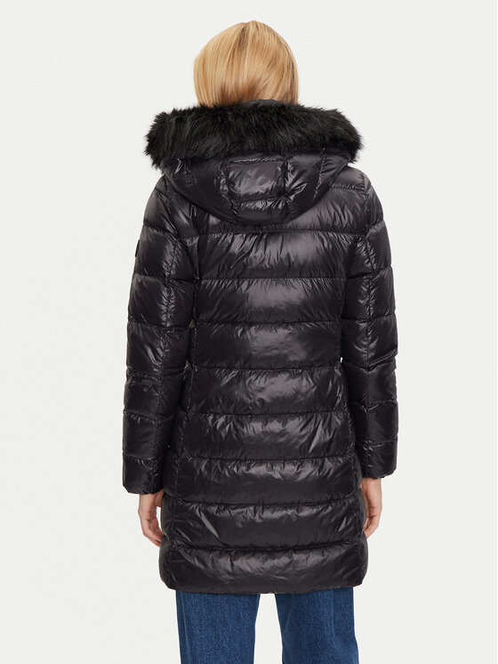 Tommy Hilfiger Tommy Hilfiger Μπουφάν πουπουλένιο WW0WW43122 Μαύρο Regular Fit
