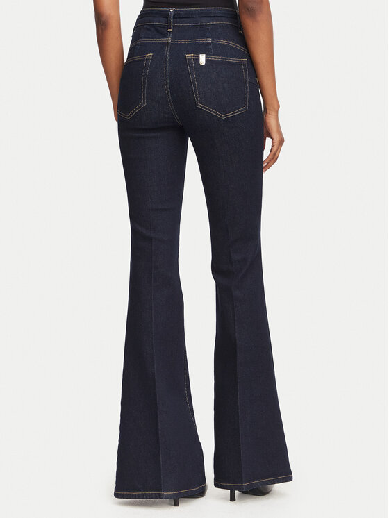 Liu Jo Liu Jo Teksad UF6087 D0264 Tumesinine Bootcut Fit