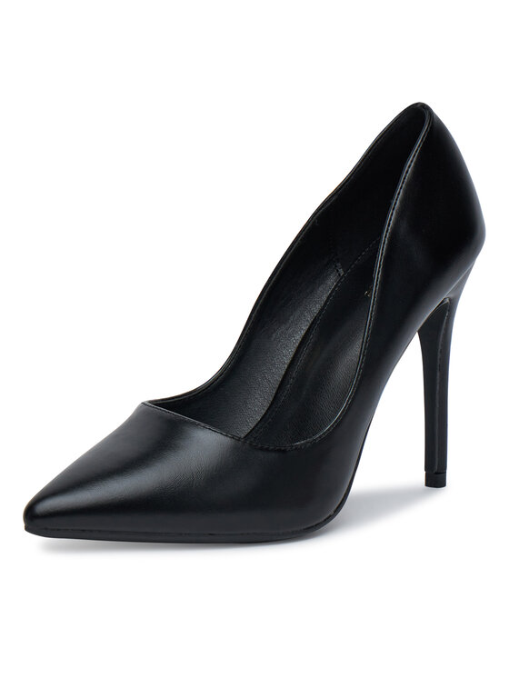 DeeZee DeeZee Pantofi cu toc subțire AJ-8Z188-4 Negru